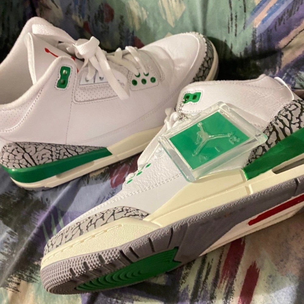 Wmns Air Jordan 3 Retro ‘Lucky Green’ Size 8.5